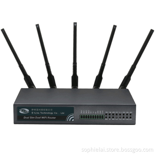 E-Lins VPN USB Dual SIM Gigabit 4G Router